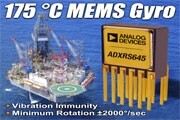 ADI推出可用于高溫環境的MEMS陀螺儀ADXRS645