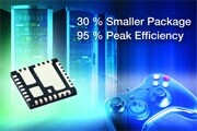 Vishay推出PowerPAK MLP 5mm x 5mm的31pin封裝的VRPower集成DrMOS新品SiC620