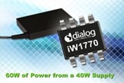 Dialog發(fā)布最新的iW1770PrimAccurate初級側控制