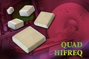 Vishay推出增強型QUAD HIFREQ系列高功率表面貼裝多層陶瓷片式電容器