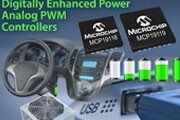Microchip推出全新數字增強型電源模擬控制器MCP19118和MCP19119