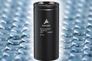 TDK發布了三款新型的愛普科斯(EPCOS)螺釘式系列鋁電解電容器