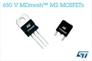 ST的新650V超結MOSFET提升能效和安全系數