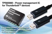 大聯大友尚集團推出TI首款全集成型 Thunderbolt DC/DC 電源解決方案