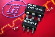 Diodes推出一對1A額定值的40V緊湊型柵極驅動器ZXGD3009E6及ZXGD3009DY