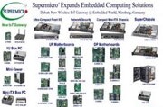 美超微(R)攜全新無線物聯網網關亮相紐倫堡 Embedded World
