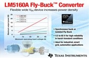 TI推出業內首款支持Fly-Buck功能的65V同步降壓轉換器