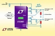 Linear推出一款雙通道輸出同步降壓型DC/DC控制器LTC3887