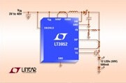 Linear推出一款電流模式升壓型DC/DC轉換器LT3952