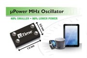 SiTime推出一個針對可穿戴、物聯網（IoT）和移動市場的新系列μPower MEMS振蕩器
