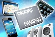 Diodes推出1．9W D類音頻放大器PAM8905