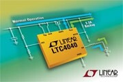 Linear出面向3.5V 至 5V 電源軌的完整鋰離子電池備份電源管理系統 LTC4040