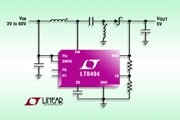 Linear推出電流模式、固定頻率 SEPIC／升壓型DC／DC轉換器LT8494
