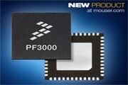 Mouser供貨Freescale PF3000電源管理集成電路