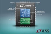 Linear推出采用小型 20mm2 封裝的 RS485／RS232 多協議收發器 LTC2873