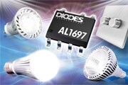 Diodes Triac可調光 LED 驅動器為230／120VAC燈完善調光器兼容性