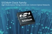 Silicon Labs日前推出一系列簡化100G/400G相干光線卡和模塊設計的抖動衰減時鐘