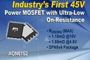AOS推出45V耐抗雪崩MOSFET：AON6152