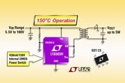 Linear推出單片反激式穩壓器 LT8303的 H 級版本