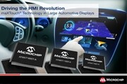 Microchip推出全新的maXTouch觸摸屏控制器