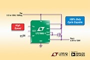 150V 快速高壓側(cè)受保護(hù)的 N 溝道MOSFET 驅(qū)動(dòng)器提供 100% 占空比能力