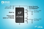 具 16μA I的 150V 雙通道同步降壓型 DC／DC 控制器,免除了外部浪涌保護器件