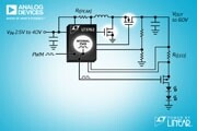 60VOUT、同步升壓型 LED 控制器