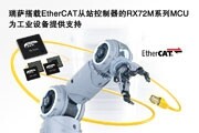 瑞薩電子為工業(yè)應(yīng)用推出支持EtherCAT協(xié)議的RX72M微控制器產(chǎn)品組