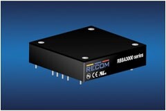 儒卓力新推出全新Recom 半磚型DC／DC轉換器