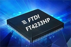 FTDI發(fā)布內(nèi)置Type－C／PD控制器的雙通道或四通道USB轉(zhuǎn)UART／MPSSE橋接IC 