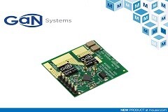 小尺寸650V GaN HEMT 設計解決方案GaN Systems GS－EVB－HB－66508B－ON1評估板在貿澤開售 
