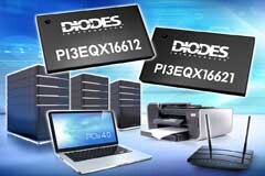 Diodes公司推出PCIe 4．0 Mux／DeMux ReDriver解決高速串行總線信號傳送路由的挑戰