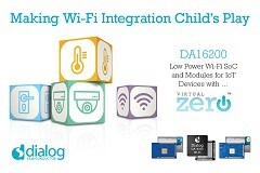 Dialog半導(dǎo)體推出最新超低功耗Wi－Fi SoC，擴(kuò)展IoT連接產(chǎn)品組合