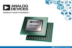 貿(mào)澤電子開售面向蜂窩基礎(chǔ)設(shè)施應(yīng)用的Analog Devices ADRV9026四通道寬帶RF收發(fā)器