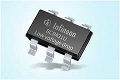 英飛凌推出BCR431U LED驅(qū)動 IC，為低電流 LED 燈條設(shè)計帶來更多自由度