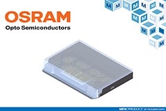 貿澤電子開售Osram SPL SxL90A LiDAR激光器