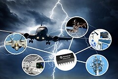 Microchip推出3kW瞬態電壓抑制二極管陣列產品，實現嚴苛環境下出色的電路保護