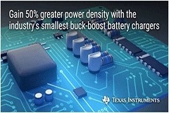 德州儀器推出業界更小的集成高效充電器