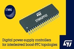 ST 全新數字電源控制器可最大程度地提高能效