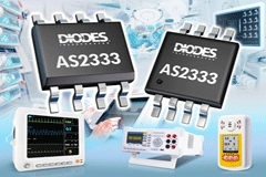 Diodes 公司的精密運算放大器具有超低輸入補償電壓和低噪聲