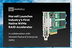 Marvell推出原生 NVMe RAID 加速器，性能更優、功耗更低