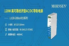 金升陽推出120W高可靠經濟型AC／DC導軌電源 