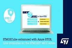 意法半導(dǎo)體發(fā)布新軟件包，支持在STM32 MCU上開發(fā)Microsoft Azure RTOS項(xiàng)目，加快智能產(chǎn)品研發(fā)周期