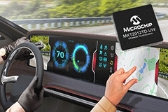 Microchip發布首款用于大型超寬觸摸屏的車用單芯片解決方案
