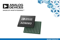 貿(mào)澤電子開售Analog Devices AD9083模數(shù)轉(zhuǎn)換器 為毫米波成像和相控陣雷達應用提供低功耗解決方案