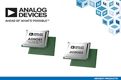 貿澤備貨Analog Devices AD9081和AD9082 MxFE為寬帶通信和寬帶信號處理提供支持
