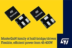 意法半導體高能效功率變換應用，推出新的 45W和150W GaN 產品
