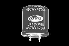 易于安裝：儒卓力提供Samwha JR系列卡入式電容器