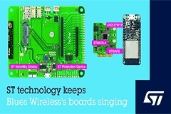 意法半導(dǎo)體和 Blues Wireless 合作加快嵌入式蜂窩技術(shù)的應(yīng)用