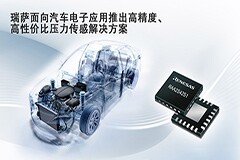 瑞薩電子面向汽車電子應(yīng)用推出高精度、高性價(jià)比壓力傳感解決方案